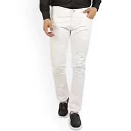 LINARIA Men Classic Slim Fit Mid-Rise Cotton Jeans-picture-24