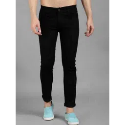 LINARIA Men Classic Slim Fit Mid-Rise Cotton Jeans-picture-28