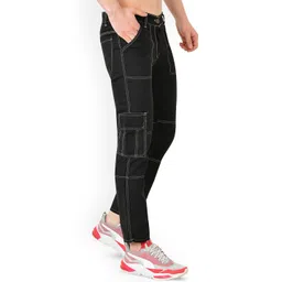 LINARIA Men Classic Slim Fit Mid-Rise Cotton Jeans-picture-23