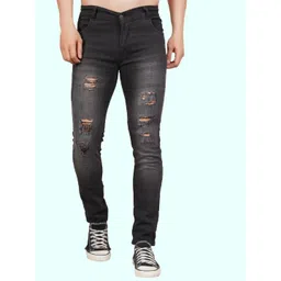 LINARIA Men Classic Slim Fit Mid-Rise Cotton Jeans-picture-25