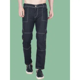 LINARIA Men Classic Straight Fit Low Distress Jeans-picture-16