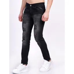 LINARIA Men Classic Tapered Fit Mid-Rise Jeans-picture-22