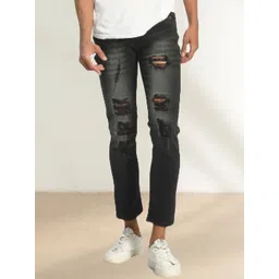 LINARIA Men Cotton Classic Highly Distressed Heavy Fade Jeans-picture-27