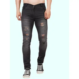 LINARIA Men Cotton Classic Slim Fit Mid-Rise Jeans-picture-24