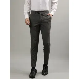 Lindbergh Grey Slim Fit Trousers-picture-33