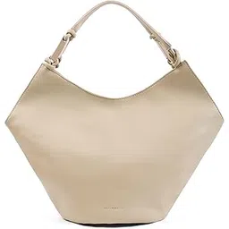 Lino Perros Avril Beige Slouchy Bucket Hobo-picture-13