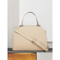 Lino Perros Beige Solid Handheld Bag-picture-44