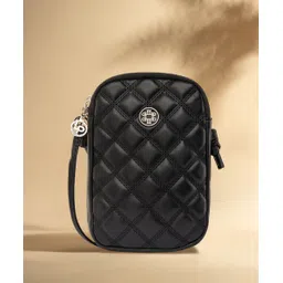 lino perros Black Women Sling Bag Women's Everyday Black Quilted Sling-picture-14