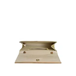 Lino Perros Golden Leather Clutch image 4