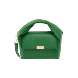 Lino Perros Green Medium Satchel Handbag-picture-11