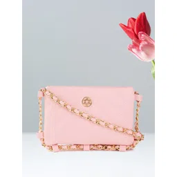 Lino Perros Pink Quilted Small Sling Bag-picture-39