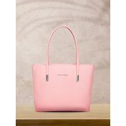 Lino Perros Pink Solid Laptop Bag-picture-29