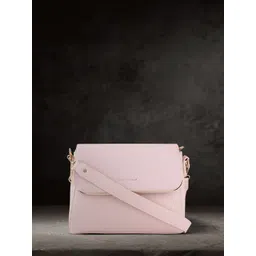 Lino Perros Pink Solid Shoulder Bag-picture-28