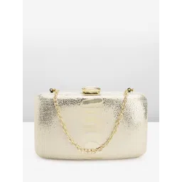 Lino Perros Snake Skin Textured Box Clutch-picture-36