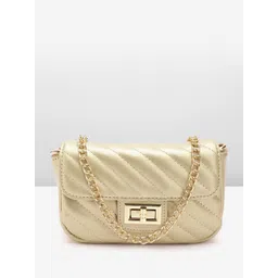 Lino Perros Structured Sling Bag with Quilted Detail-picture-30