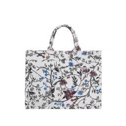 Lino Perros White Printed Large Tote Handbag-picture-36