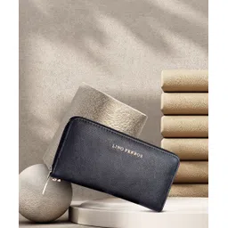 lino perros Women Black Artificial Leather Wallet - Regular Size-picture-37