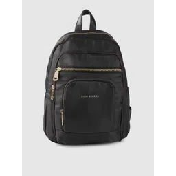 Lino Perros Women Black Solid Backpack-picture-32