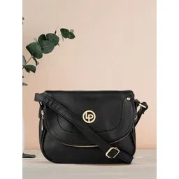 Lino Perros Women Black Solid Sling Bag-picture-35