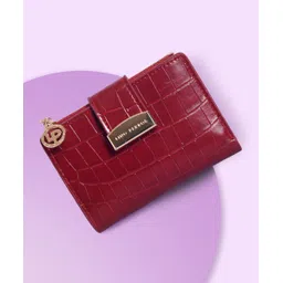 lino perros Women Casual Red Artificial Leather Wallet-picture-19