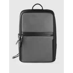 Lino Perros Women Colorblocked Laptop Backpack with Earphone Gate - 15.2L-picture-20