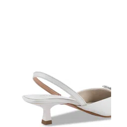 Lino Perros Women Embellished Kitten Pumps image 2