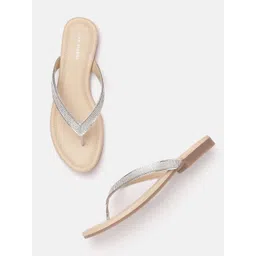 Lino Perros Women Embellished Open Toe Flats-picture-27