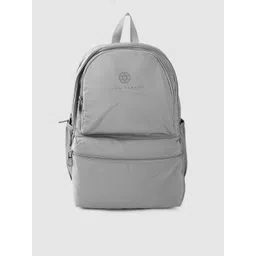 Lino Perros Women Grey Solid 13 Inch Laptop Backpack-picture-20