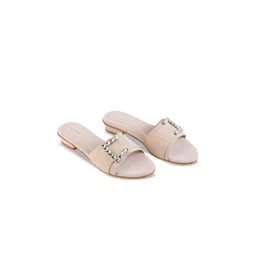 Lino Perros Women Open Toe Flats with Buckles image 1