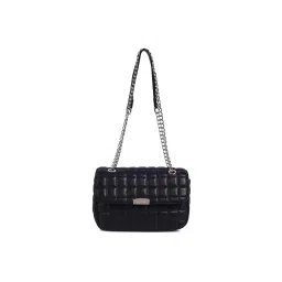 Lino Perros Womens Quilted Black Hand Bag-picture-16