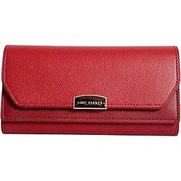 lino perros Womens Red Coloured Wallet (Red_Frsz)-picture-23