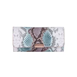 Lino Perros Womens Textured Grey Wallet (M)-picture-23