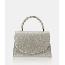 lino perros Party Silver Clutch image 3