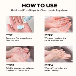 lip n chic glow Paper Soap Tube, Mixed Fragrance Paper Soap, Hygienic and Travel-Friendly image 3