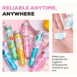 lip n chic glow Paper Soap Tube, Mixed Fragrance Paper Soap, Hygienic and Travel-Friendly image 5