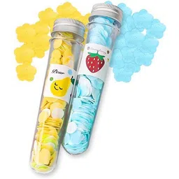 lip n chic glow Paper Soap Tube, Mixed Fragrance Paper Soap, Hygienic and Travel-Friendly image 1