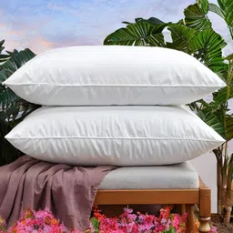 liponos LUXURY Microfibre Solid Sleeping Pillow Pack of 6 image 2