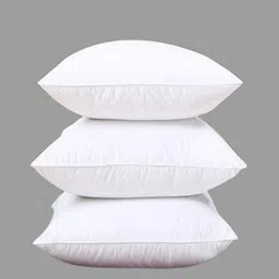 liponos Polyester Fibre Sleeping Pillow Pack of 3 Solid LUXURY image 1