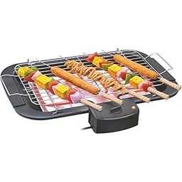 Lipzie (𝟏𝟓 𝐘𝐞𝐚𝐫𝐬 𝐖𝐚𝐫𝐫𝐚𝐧𝐭𝐲) 2000W Electric Smokeless BBQ Grill – Portable Indoor/Outdoor Grill with Adjustable Temperature Control & Removable Water-Filled Drip Tray for Easy Cleaning-image-12