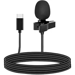 LIRAMARK Lavalier Collar Mic USB Type C Professional Lapel Clip-on Mic Omni Condenser for Video Recording Noise Reduction Mic for YouTube Vlogging Interview on Android.-picture-15