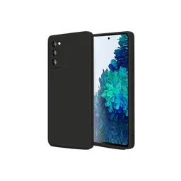 LIRAMARK Solid Samsung Galaxy S20 FE Silicone Impact Resistant Soft Back Case-picture-43