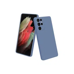 LIRAMARK Solid Samsung Galaxy S21 Ultra Silicone Impact Resistant Soft Back Case-picture-36