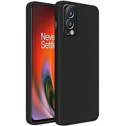 LIRAMARK Silicone Soft Back Cover Case for OnePlus Nord 2 5G / 1+ Nord 2 5G (Silicone Black)-picture-35