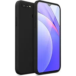 LIRAMARK Silicone Soft Back Cover Case for Oppo F9/F9 Pro/A5/A5s/A7/A11k/A12/Realme 2/2 Pro/U1 (Black)-picture-16