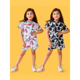 LITBABY Girls Printed Short Sleeves Nightdress-picture-41