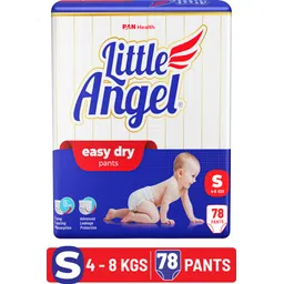 little angel Easy Dry Pull-up Diaper Pants Small Size, 4-8Kg - S-picture-30