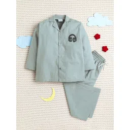 Little Clothings Boys Printed Night suit-picture-56