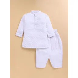 LITTLE COLLARS Boys Regular Kurta with Dhoti Pants-picture-34