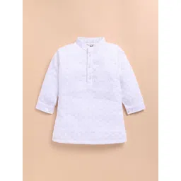 LITTLE COLLARS Boys Regular Kurta with Dhoti Pants image 3