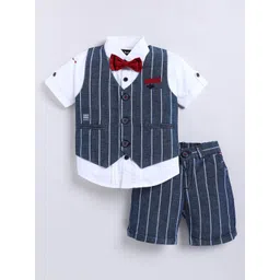 LITTLE COLLARS Boys Shirt with Shorts & Waistcoat-picture-35